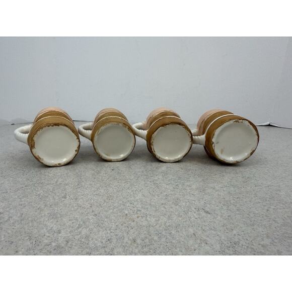 Vintage Friar Tuck Monk Mini Cups Shot Glasses Decanter Lot Of 4 Japan - Picture 6 of 7